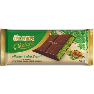 Ulker Cikolata Meshur Dubai Lezzeti Chocolat Dubai 93Gr (6X6 36)